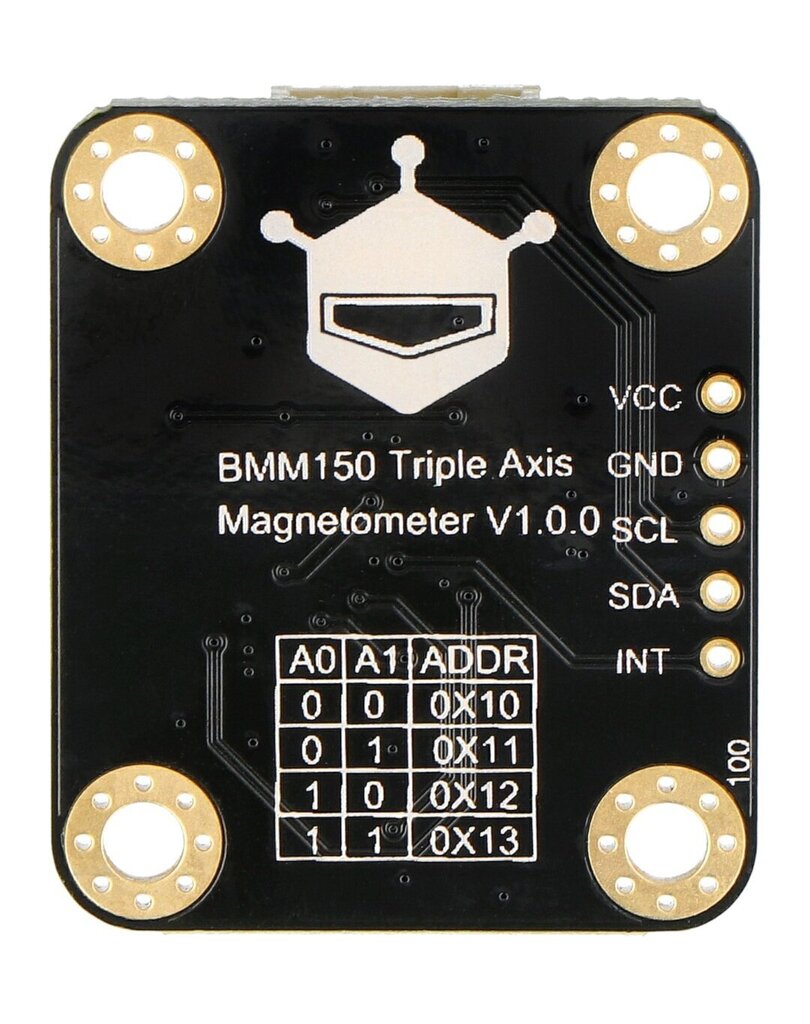 Magnetomeeter DFRobot SEN052 BMM150 I2C цена и информация | Andurid, sensorid | hansapost.ee