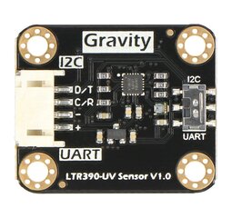 Датчик УФ-ультрафиолетового света DFRobot SEN0540 LTR390-UV-01 I2C/UART цена и информация | Датчики | hansapost.ee