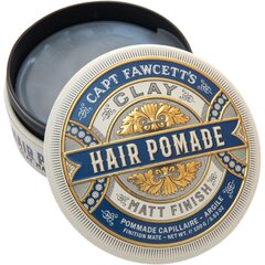 Keskmise tugevusega juuksesavi Captain Fawcett Clay Pomade, 100g hind ja info | Juuste viimistlusvahendid | hansapost.ee