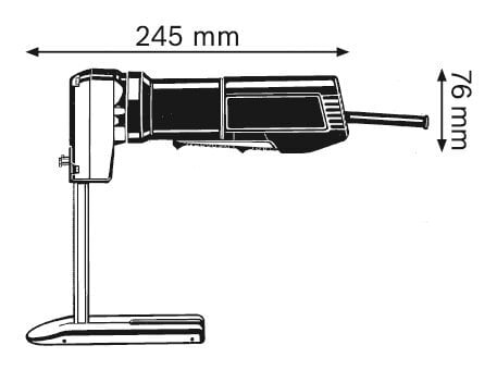 Saag poorse materjali jaoks Bosch GSG 300 hind ja info | Elektrilised saed, ketassaed ja tarvikud | hansapost.ee