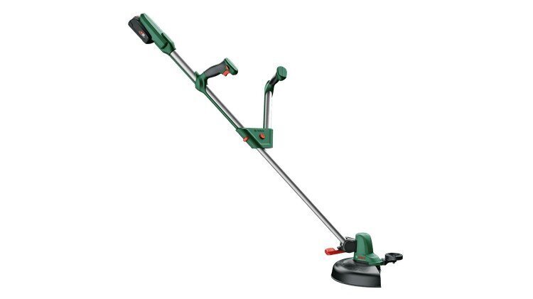 Juhtmeta trimmer Bosch Universal GrassCut 18V-26, 06008C1E03, koos akuga hind ja info | Trimmerid | hansapost.ee