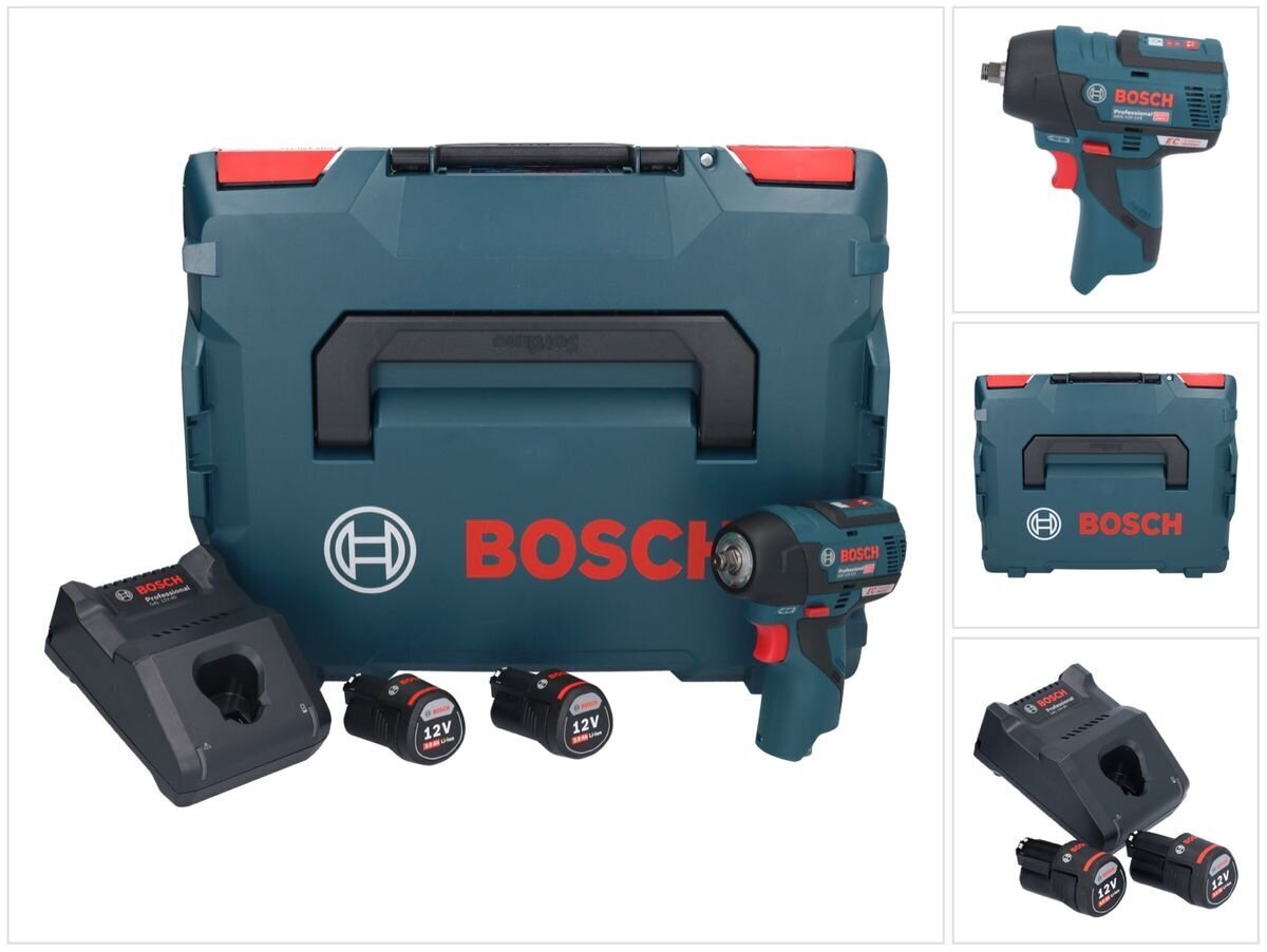 Safui si wotsɔna ƒoa nui Bosch GDS 12V-115, 12V, kple charger hind ja info | Akutrellid, puurid ja kruvikeerajad | hansapost.ee