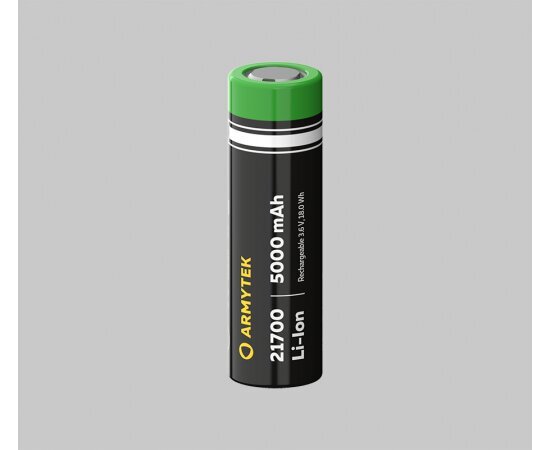 Patarei Armytek 21700 Li-lon 5000 mAh hind ja info | Patareid | hansapost.ee