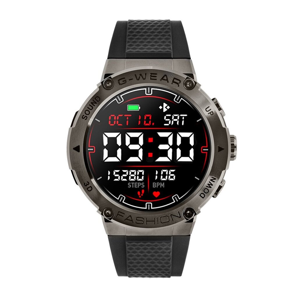 Watchmark G-wear Black hind ja info | Nutikellad, laste nutikellad | hansapost.ee