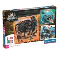 Pusle Jurassic World SuperKolor Clementoni, 144 d hind ja info | Pusled lastele ja täiskasvanutele | hansapost.ee