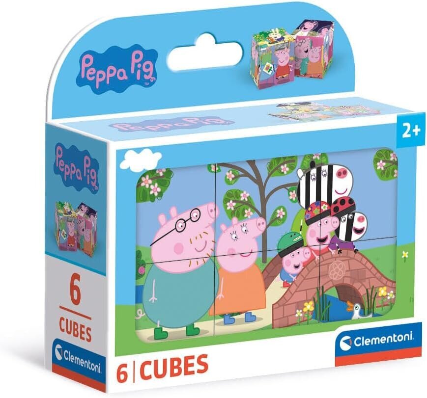 Pusle Clementoni 6 Peppa Pig 40659, 6 d hind ja info | Arendavad laste mänguasjad | hansapost.ee