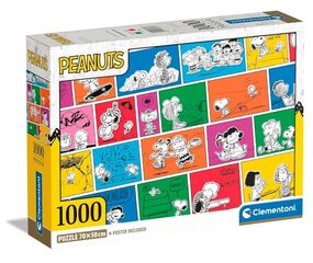 Pusle Snoopy Clementoni, 1000 d hind ja info | Pusled lastele ja täiskasvanutele | hansapost.ee