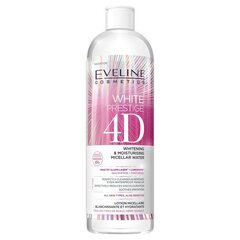 Valgendav ja niisutav mitsellaarvesi White Prestige 4D, 400 ml price and information | Facial cleansers | hansapost.ee