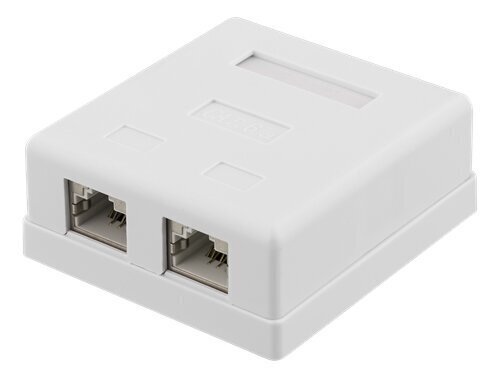 Deltaco VR-221 FTP 2xRJ45, Cat6A hind ja info | Juhtmed ja kaablid | hansapost.ee