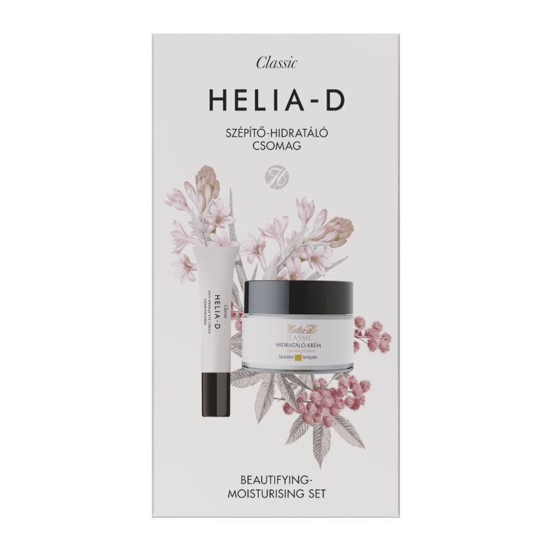 Komplekt Helia D Classic: niisutav näokreem, 50 ml + silmakreem koensüümiga Q10, 15 ml цена и информация | Näokreemid | hansapost.ee