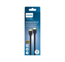 Philipsi HDMI, 1,5 m hind ja info | Juhtmed ja kaablid | hansapost.ee