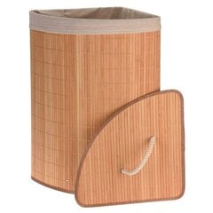 Bathroom Solutions nurga pesukorv, bambus hind ja info | Vannitoa aksessuaarid | hansapost.ee