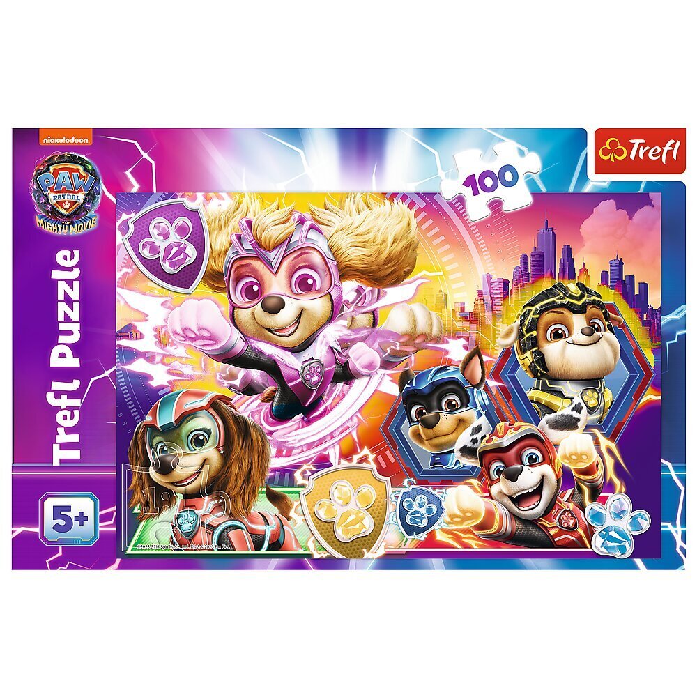 Pusle Trefl Paw Patrol, 100 tk hind ja info | Pusled lastele ja täiskasvanutele | hansapost.ee