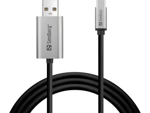 Sandberg 136-51 USB-C to DisplayPort Cable 2M цена и информация | Borofone 43757-uniw | hansapost.ee