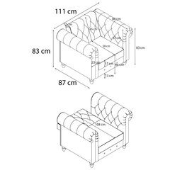 Tugitool Dorel Home Felix, hall hind ja info | Dorel Home Mööbel ja sisustuskaubad | hansapost.ee