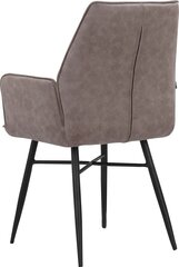 Комплект из 2-х стульев для столовой Loft24 Anzo, серый цена и информация | Стулья для кухни и столовой | hansapost.ee