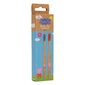 Laste hambahari Peppa Pig Bamboo Toothbrush Kids Flat, 2 tk hind ja info | Hambaharjad, hampapastad ja suuloputusvedelikud | hansapost.ee