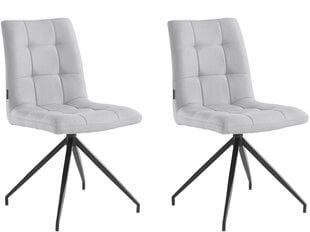 Комплект из 2 обеденных стульев Loft24 Gina, серый цвет цена и информация | Стулья для кухни и столовой | hansapost.ee