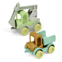 Autode komplekt Kid Cars 10 cm, 2 tk hind ja info | Mänguasjad poistele | hansapost.ee