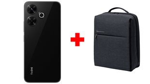 Xiaomi Redmi 13 Midnight Black 8GB RAM 256GB + Xiaomi Mi City Backpack 2, 15.6" цена и информация | Мобильные телефоны | hansapost.ee