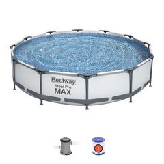 Karkassiga bassein Steel Pro Max Bestway, 366x76cm, filtriga hind ja info | Basseinid | hansapost.ee