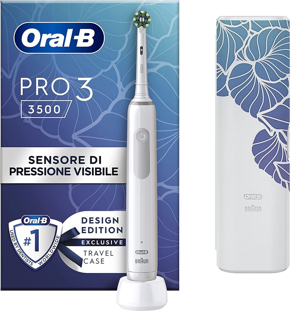 Elektriline hambahari Oral-B Pro 3500 Design Edition hind ja info | Elektrilised hambaharjad | hansapost.ee