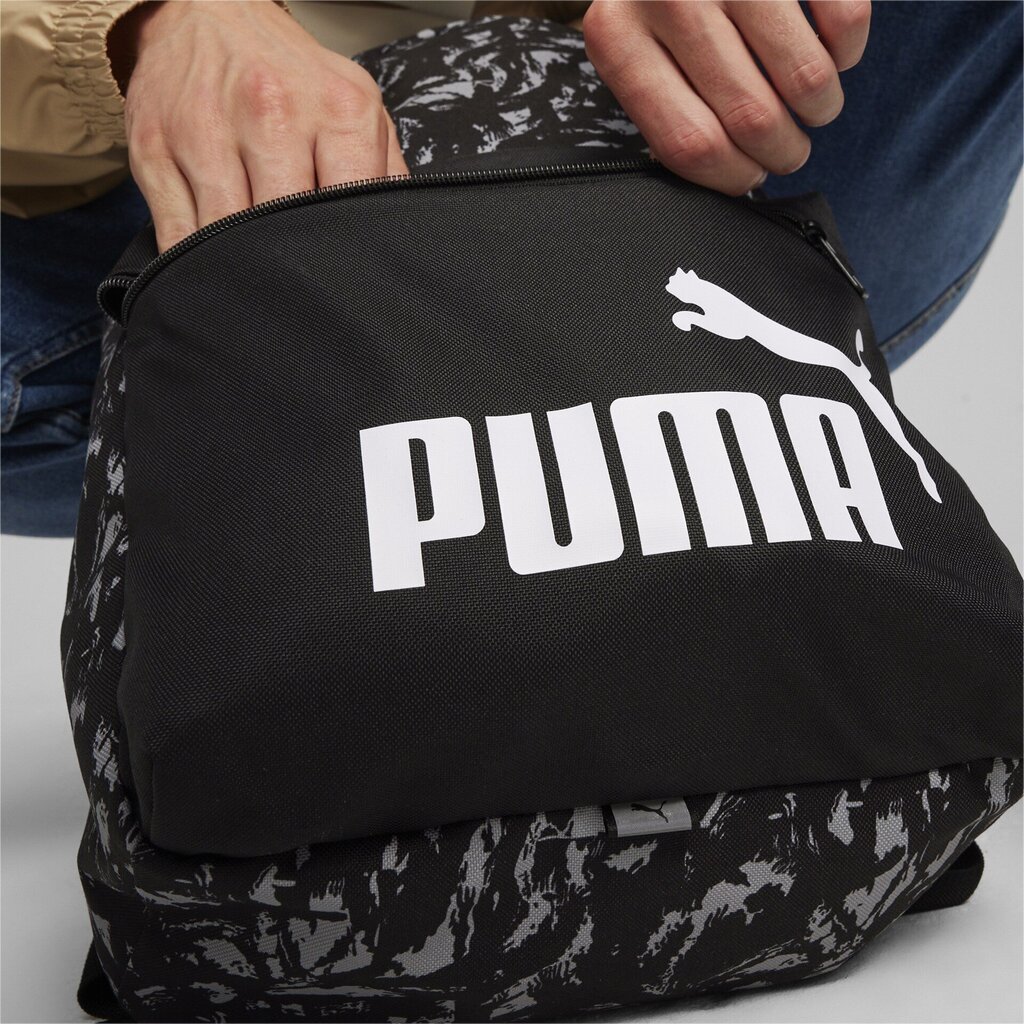 Puma seljakott PHASE (22L), must цена и информация | Käekotid naistele | hansapost.ee