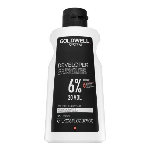 Oksüdant Goldwell System Cream Developer Lotion" 6 % 20, 1000 ml цена и информация | Juuksevärvid | hansapost.ee
