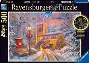 Pusle Ravensburger Star Line - Magical Christmas, 500 tk hind ja info | Pusled lastele ja täiskasvanutele | hansapost.ee