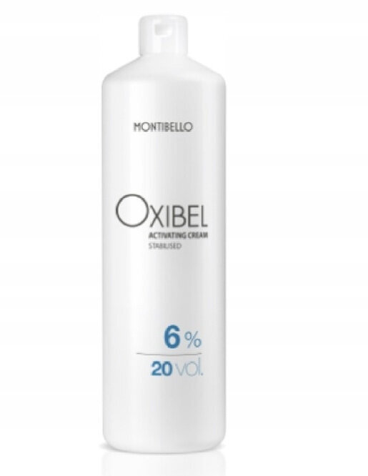 Montibello Oxibel Cream 20 vol 6%, 1000ml hind ja info | Juuksevärvid | hansapost.ee