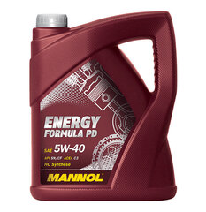 Mootoriõli Mannol 7913 Energy Formula PD 5W-40, 5 l hind ja info | Mootoriõlid | hansapost.ee