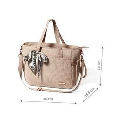 Сумка для мамы CARMEN beige 1571/02 цена и информация | Аксессуары для колясок | hansapost.ee