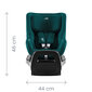 Britax-Römer turvaiste Dualfix Pro M Diamond, 9-18 kg, Dusty Rose hind ja info | Turvatoolid ja turvahällid | hansapost.ee