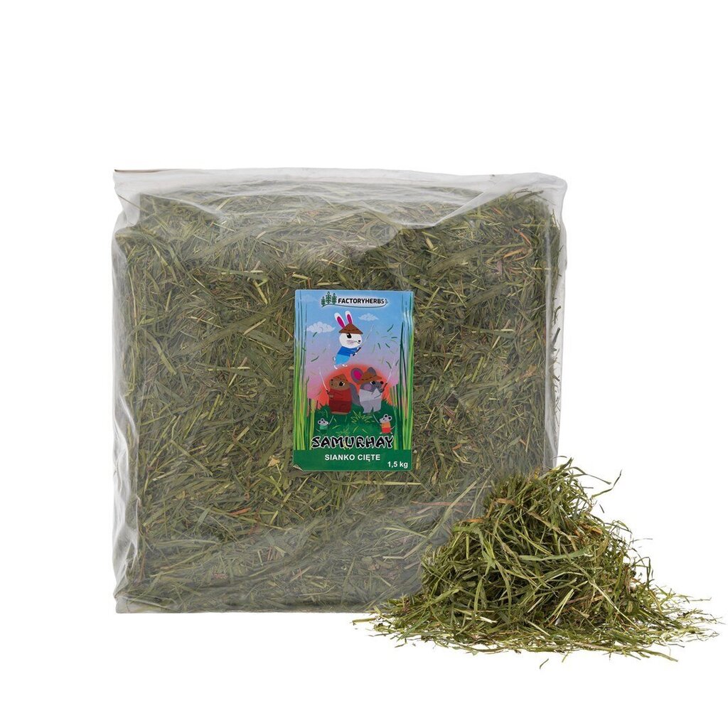 Hein Factoryherbs Samurhay, 1,5 kg hind ja info | Toit väikeloomadele | hansapost.ee