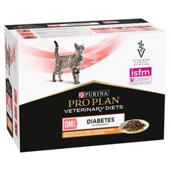 Purina Pro Plan Veterinary Diets DM St/Ox Diabetes Management с курицей, 10 х 85 гр цена и информация | Кошачьи консервы | hansapost.ee