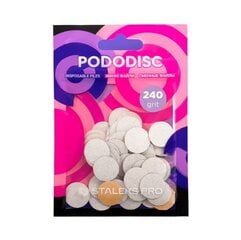 Файлы сменные белые для педикюрного диска Staleks PRO PODODISC S 240 грит (50 шт) цена и информация | Средства для маникюра и педикюра | hansapost.ee