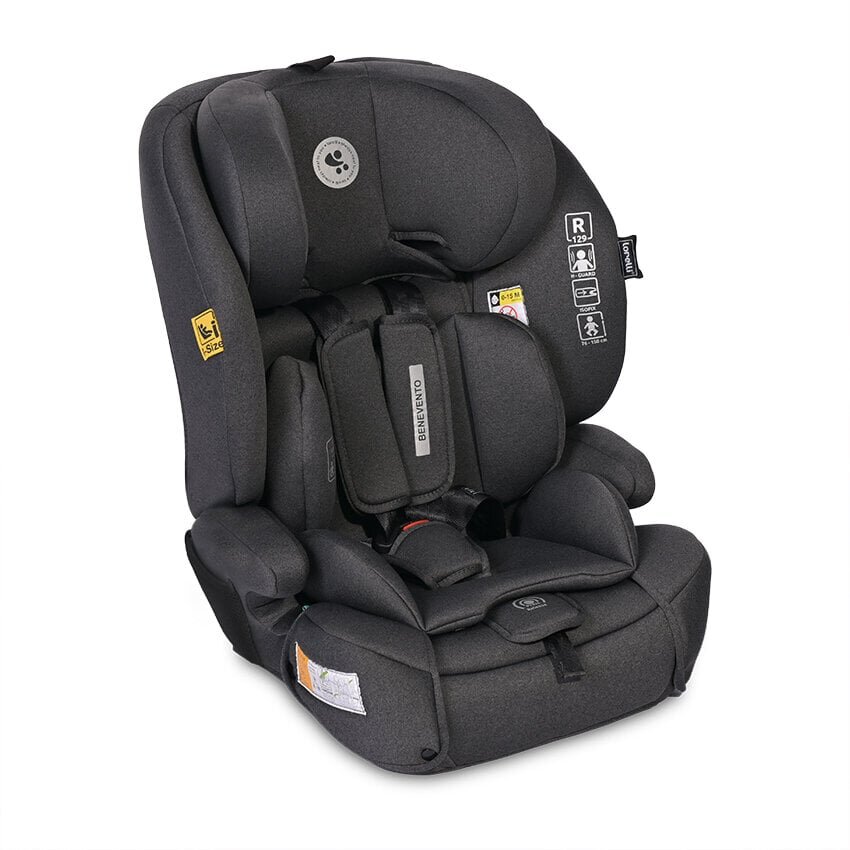 Autotool Lorelli BENEVENTO Isofix 76-150 cm, Black Jasper цена и информация | Turvatoolid ja turvahällid | hansapost.ee