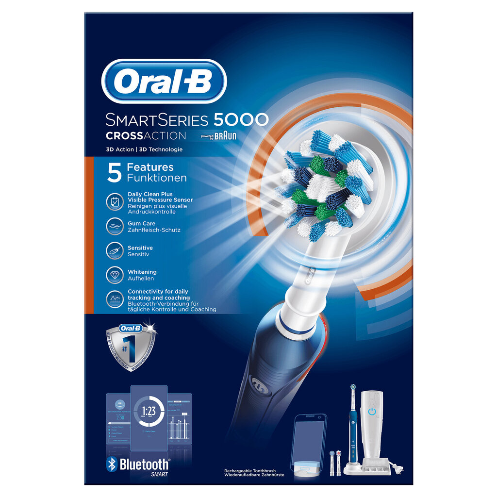 ORAL-B Smart Series 5000 Cross Action hind ja info | Elektrilised hambaharjad | hansapost.ee