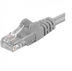 Patchcord UTP RJ45-RJ45 Cat.5e 5m, gri, "UTP-5E-5-G" (timbru verde 0,08 lei) цена и информация | Кабели и провода | hansapost.ee