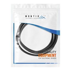 Montis Kabel DisplayPort v1.4 MT038 1,8 м Черный, серебристый цена и информация | Кабели и провода | hansapost.ee