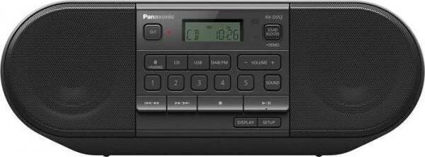 Panasonic magnetoola RX-D552E-K must hind ja info | Raadiod ja magnetoolad | hansapost.ee