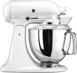 KitchenAid köögikombain Artisan Elegance 4.8L (5KSM175PS) valge цена и информация | Кухонные комбайны | hansapost.ee