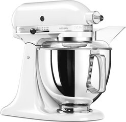 KitchenAid köögikombain Artisan Elegance 4.8L (5KSM175PS) valge hind ja info | Köögikombainid | hansapost.ee