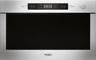 Whirlpool integreeritav mikrolaineahi AMW 439 IX, roostevaba teras price and information | Microwaves | hansapost.ee