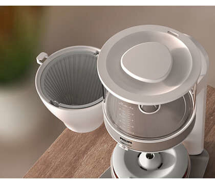 Philips filterkohvimasin HD 5416/00 Cafè Gourmet valge цена и информация | Kohvimasinad ja espressomasinad | hansapost.ee