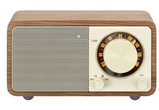 Sangean raadio Genuine Mini WR-7 FM-Radio, Bluetooth, pruun цена и информация | Радиоприемники и будильники | hansapost.ee