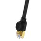 Baseus Cat 7 UTP Ethernet RJ45 Cable Flat 1 m black цена и информация | Juhtmed ja kaablid | hansapost.ee