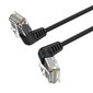 Network cable Vention , Ethernet RJ45, Cat.6, UTP, 2m (black) hind ja info | Juhtmed ja kaablid | hansapost.ee