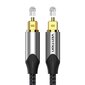 Optical Audio Cable Vention BAVHH 2m (Black) цена и информация | Juhtmed ja kaablid | hansapost.ee