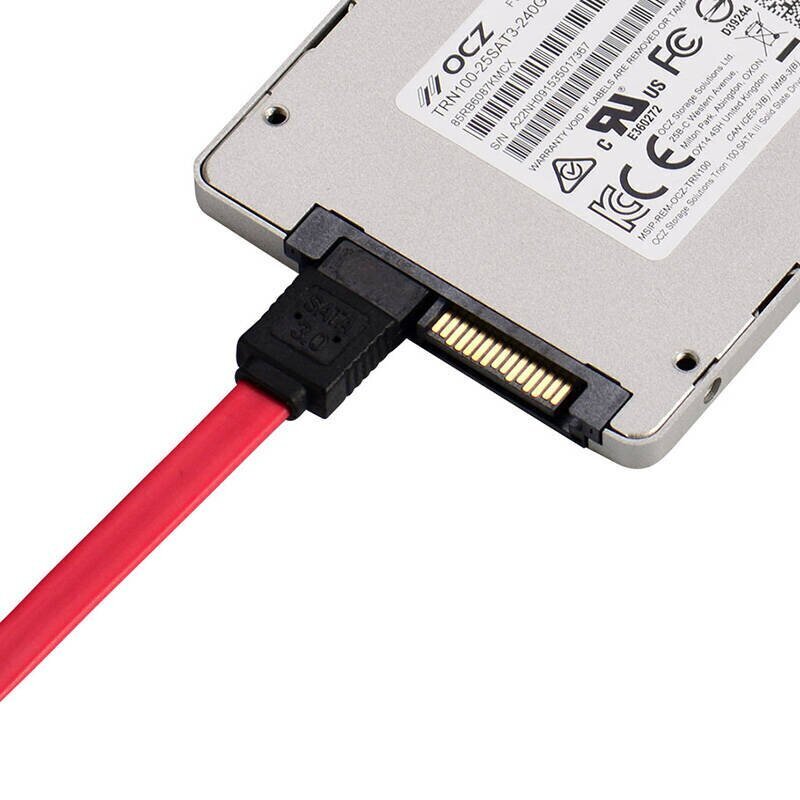 SATA 3.0 cable Vention KDDRD 0.5m (red) hind ja info | Juhtmed ja kaablid | hansapost.ee